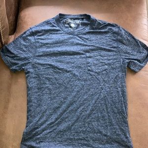Navy Blue T-shirt Chest Pocket